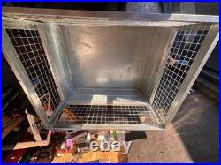 Erde 122 trailer High side + cover Spare wheel Jockey wheel