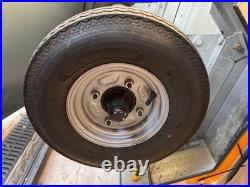 Erde 122 trailer High side + cover Spare wheel Jockey wheel