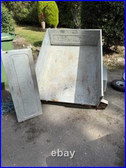 Erde 122 trailer with tipper. Used Erde 122 trailer with tipper. Used