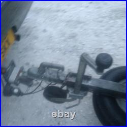 Erde 142 Tipping Camping Trailer With 4 Bike Rack, sold as taken apart