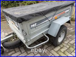 Erde 142 Trailer Excellent Condition With Spare Wheel and Side Mesh/Cover