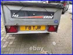 Erde 142 Trailer Excellent Condition With Spare Wheel and Side Mesh/Cover