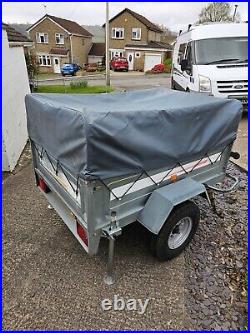 Erde 142 trailer with Extension