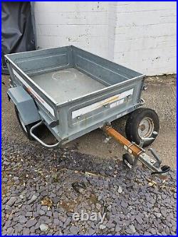 Erde 142 trailer with Extension