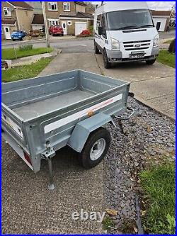 Erde 142 trailer with Extension