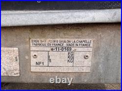 Erde 143 5x3 Trailer with Cover & ladder rack