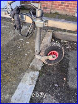 Erde 143 5x3 Trailer with Cover & ladder rack