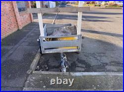 Erde 143 5x3 Trailer with Cover & ladder rack