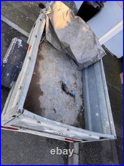 Erde 143 5x3 Trailer with Cover & ladder rack