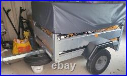 Erde 143 Classic Trailer Tipping, Camping, Light Duty With Extention And Cover