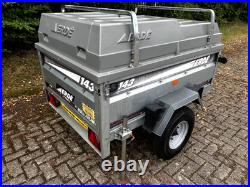 Erde 143 Trailer with Hardtop, Load Bars, Spare, Prop Wheel and Stands Erde 143 Trailer with Hardtop, Load Bars, Spare, Prop Wheel and Stands