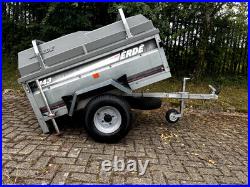 Erde 143 Trailer with Hardtop, Load Bars, Spare, Prop Wheel and Stands Erde 143 Trailer with Hardtop, Load Bars, Spare, Prop Wheel and Stands