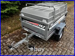 Erde 143 Trailer with Hardtop, Load Bars, Spare, Prop Wheel and Stands Erde 143 Trailer with Hardtop, Load Bars, Spare, Prop Wheel and Stands