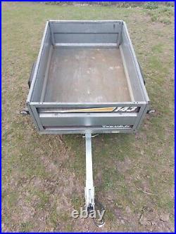 Erde 143 Trailer with new load cover