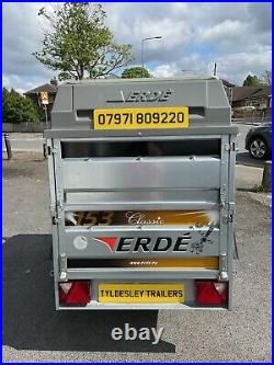 Erde 153 5'x3' Camping Trailer + Double Height + Hardtop + Load Bars + Spare