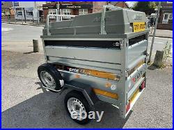 Erde 153 5'x3' Camping Trailer + Double Height + Hardtop + Load Bars + Spare