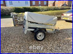 Erde 153 Trailer With Frame And Protective Cover