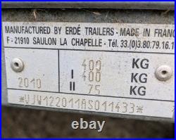 Erde Classic 122 Trailer. Good Condition for Age Erde Classic 122 Trailer. Good Condition for Age