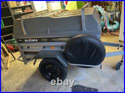 Erde Daxara 158 Single Axle Trailer with Hard Top