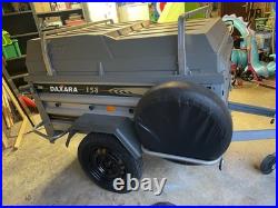 Erde Daxara 158 Single Axle Trailer with Hard Top