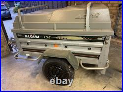 Erde Daxara 158 Single Axle Trailer with Hard Top