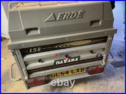 Erde Daxara 158 Single Axle Trailer with Hard Top