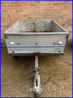 Erde Galvanised Utility Trailer Small Camping/Garden Trailer Needs TLC