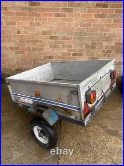 Erde Galvanised Utility Trailer Small Camping/Garden Trailer Needs TLC