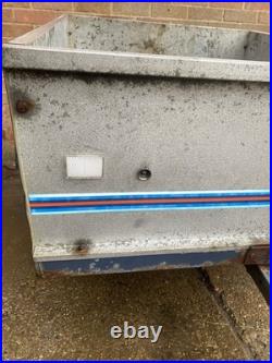 Erde Galvanised Utility Trailer Small Camping/Garden Trailer Needs TLC