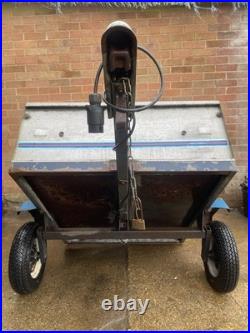 Erde Galvanised Utility Trailer Small Camping/Garden Trailer Needs TLC