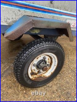 Erde Galvanised Utility Trailer Small Camping/Garden Trailer Needs TLC