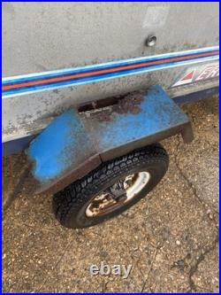 Erde Galvanised Utility Trailer Small Camping/Garden Trailer Needs TLC