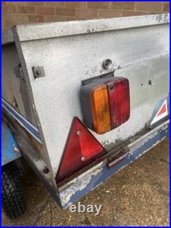 Erde Galvanised Utility Trailer Small Camping/Garden Trailer Needs TLC