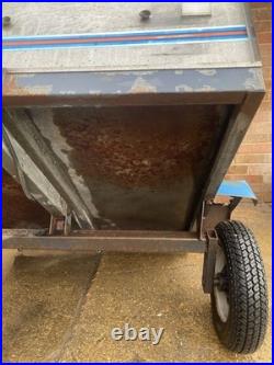 Erde Galvanised Utility Trailer Small Camping/Garden Trailer Needs TLC
