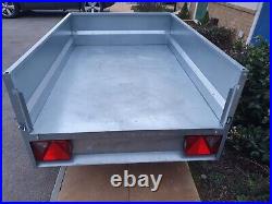 Erde SY150 Trailer With High Frame And Cover Including Jockey Wheel