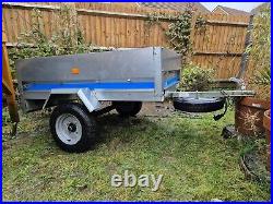 Erde Sy150 2017 5'x3' Camping Trailer + High Frame And Cover