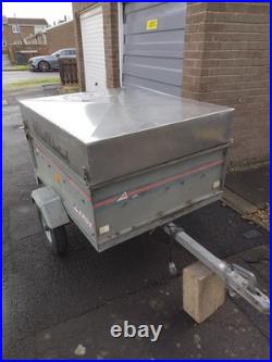 Erde Trailer With Good Tyres Proper Latch On Canopy. Plywood Floor