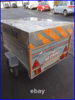 Erde Trailer With Good Tyres Proper Latch On Canopy. Plywood Floor
