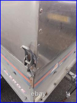 Erde Trailer With Good Tyres Proper Latch On Canopy. Plywood Floor