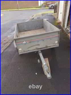 Erde Trailer With Good Tyres Proper Latch On Canopy. Plywood Floor