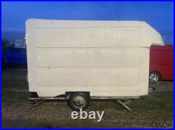 Ex BT Box Body Fiberglass Trailer Single Axel 6ft 10ft 8ft Storage Shed Car Van