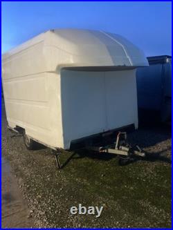 Ex BT Box Body Fiberglass Trailer Single Axel 6ft 10ft 8ft Storage Shed Car Van