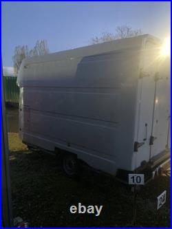 Ex BT Box Body Fiberglass Trailer Single Axel 6ft 10ft 8ft Storage Shed Car Van