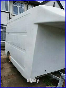 Ex Bt Box Trailer AL-KO Galvanised Chassis, good condition, braked