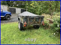 Ex MOD British Army Sankey Trailer Military Land Rover Expedition