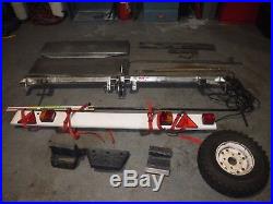 Ex RAC RDT towing tow dolly and installatrion kit inc bulkhead & workshop boxes