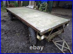 Ex RAF Rubery Owen Flight Line Munitions Trailer