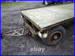 Ex RAF Rubery Owen Flight Line Munitions Trailer