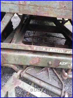 Ex RAF Rubery Owen Flight Line Munitions Trailer