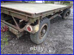 Ex RAF Rubery Owen Flight Line Munitions Trailer